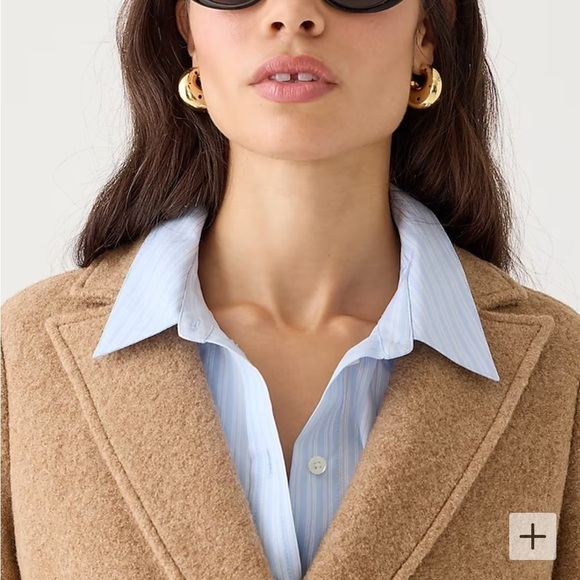 J crew New Daphne topcoat in Italian boiled wool - Picture 2 of 5